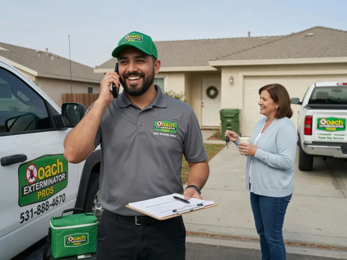Pest Control Roach Exterminator West Mansfield, OH FAQs